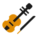 Free Violin Music Instrument Icon