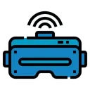 Free Virtuell Realitat VR Symbol