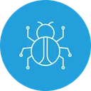 Free Virus Bug Connection Icon