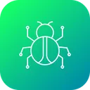 Free Virus Bug Connection Icon