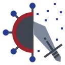 Free Battle Coronavirus Virus Icon