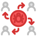 Free Virus Propagacion Infeccion Icono