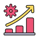 Free Coronavirus Virus Increase Graph Icon