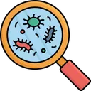 Free Virus Scanning Germs Research Microbial Icon
