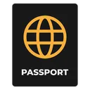 Free Passport Travel Document Icon