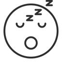 Free Plan De Travail Visage Endormi Sommeil Icône