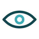 Free Visible Eye View Icon