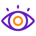 Free Vision Eye View Icon