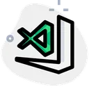 Free Visual Studio Code Technology Logo Social Media Logo Icon