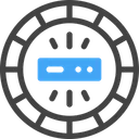 Free Big Data Database Storage Icon