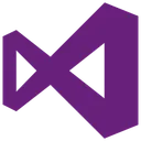 Free Visualstudio Plain Icon