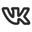 Free Vk Logo Social Media Icon