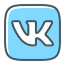 Free Vk Vkontakte Icon