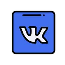 Free Vk  Icon