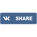 Free Vk share button  Icon