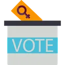 Free Voating Candidate Poll Icon