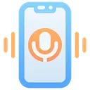 Free Voice Assistance Mobile Smartphone Icon