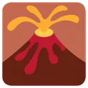 Free Volcano Eruption Mountain Icon