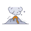 Free Volcano Icon