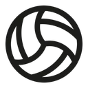 Free Volley Sport Volley Ball Icon