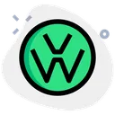 Free Volkswagen Company Logo Brand Logo Icon