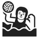 Free Playing Water Polo Icon