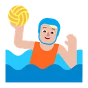 Free Playing Water Polo Icon