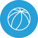 Free Volleyball Beach Ball Icon