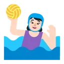 Free Playing Water Polo Icon