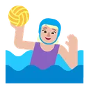 Free Playing Water Polo Icon