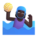 Free Playing Water Polo Icon