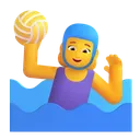 Free Playing Water Polo Icon
