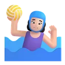 Free Playing Water Polo Icon