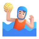Free Playing Water Polo Icon