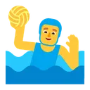 Free Playing Water Polo Icon