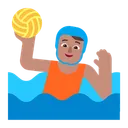 Free Playing Water Polo Icon