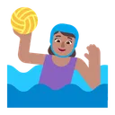 Free Playing Water Polo Icon