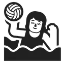 Free Playing Water Polo Icon