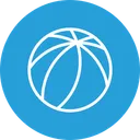 Free Volleyball Beach Ball Icon