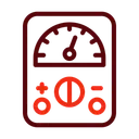 Free Voltage Indicator Weight Scale Icon
