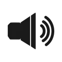 Free Volume Sound Speaker Icon
