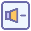 Free Volume Down Audio Icon