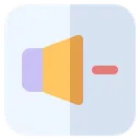 Free Volume Down Audio Icon