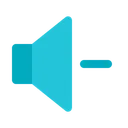 Free Volume Down Volume Sound Icon