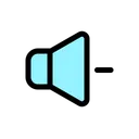 Free Volume Down Volume Sound Icon