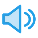 Free Volume Sound Up Icon