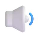 Free Medio Volume Cor Ícone