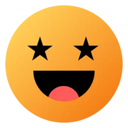 Free Von Sternen überwältigt Emoji Symbol