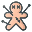 Free Voodoo Puppe Halloween Symbol