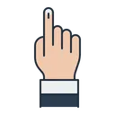 Free Vote Sign Finger Icon